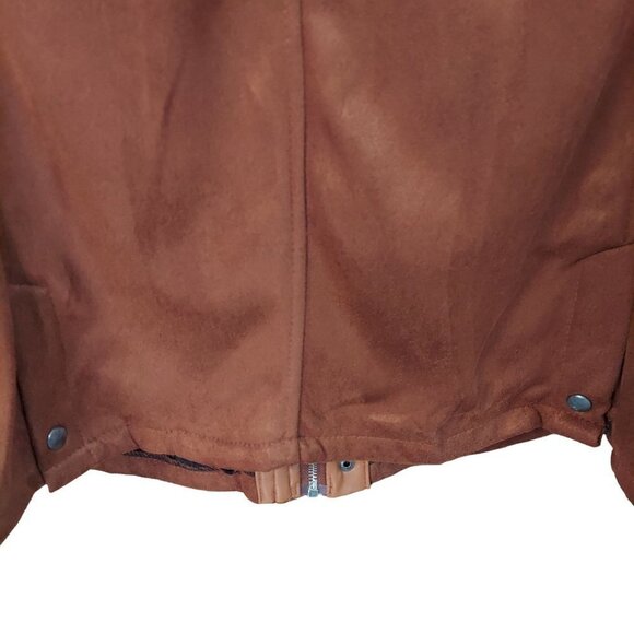 Fashion Mia Order Plus Men's Faux Suede Coat NWT - Picture 10 of 13